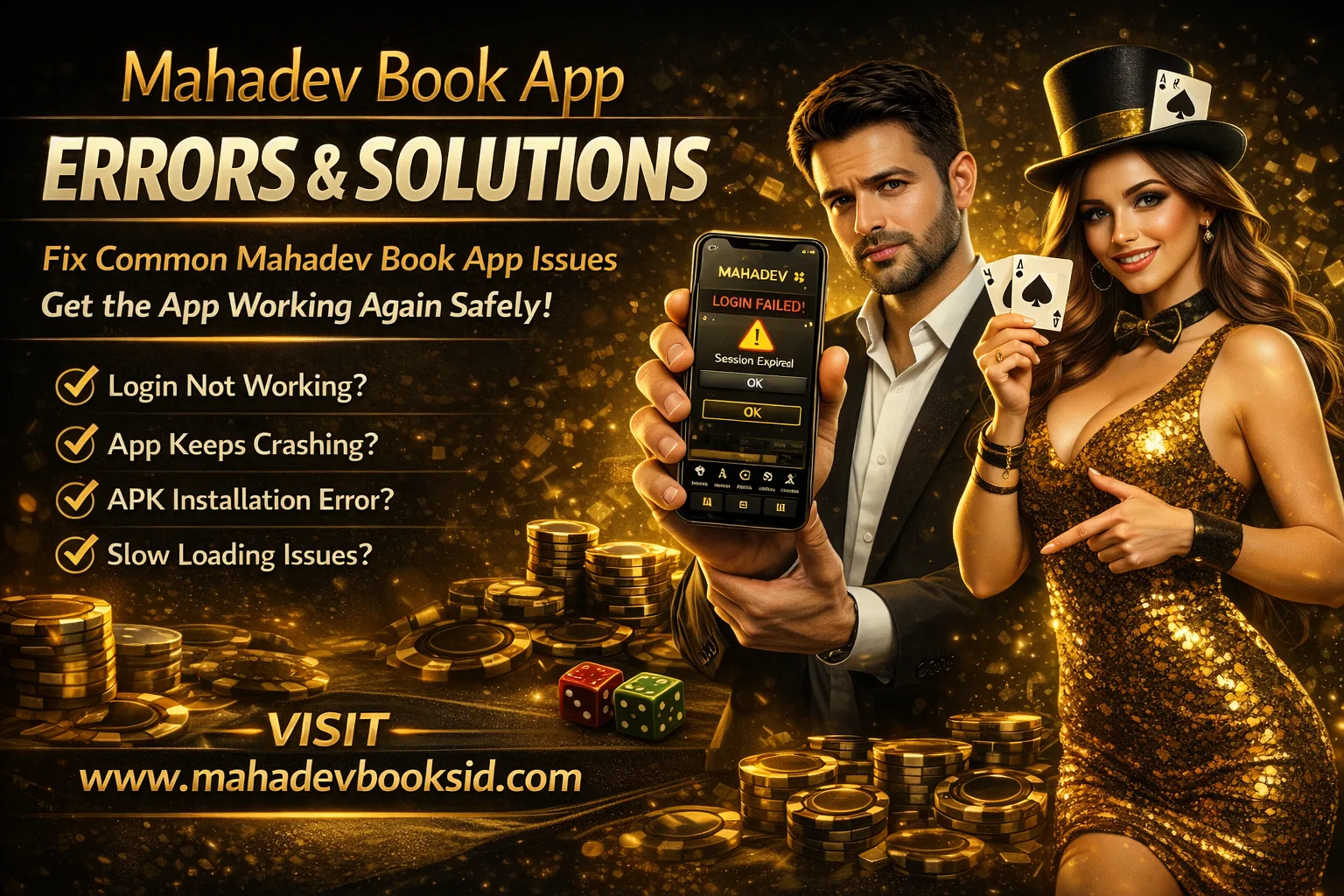 Read more about the article Common Mahadev Betting App Errors & Solutions
