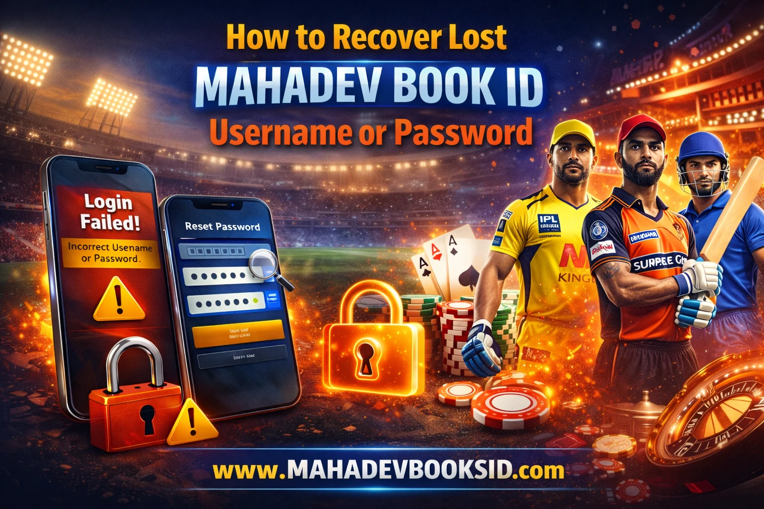 You are currently viewing How to Recover Lost Mahadev Book ID Username or Password