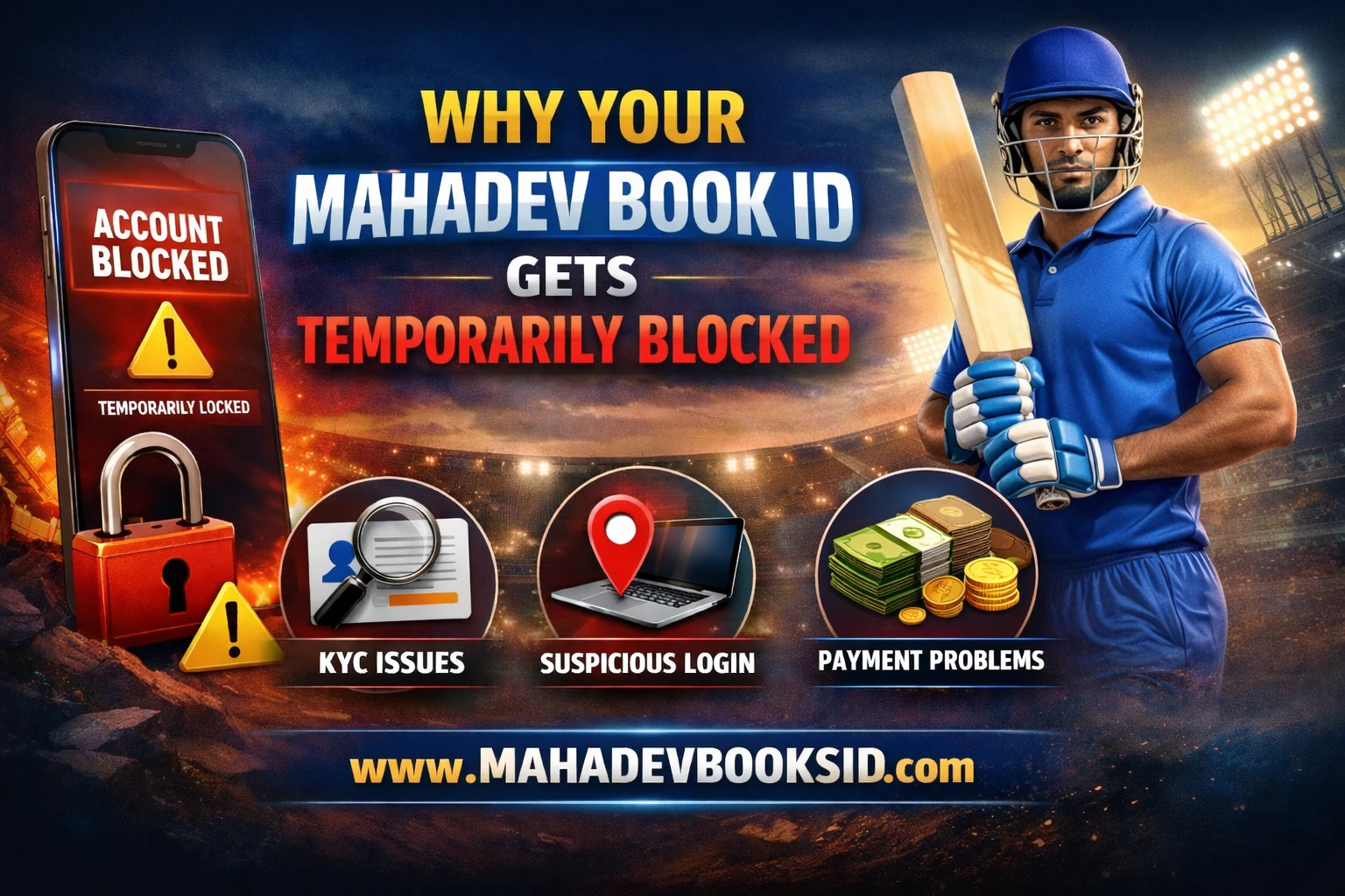 Read more about the article Why Your Mahadev Book ID Gets Temporarily Blocked