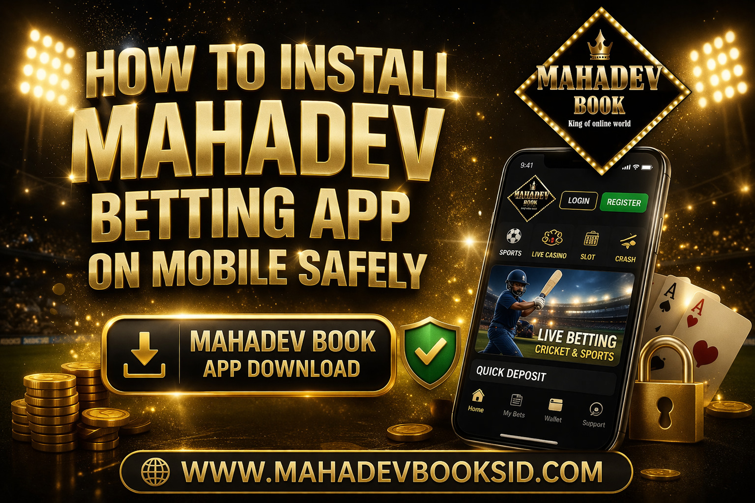 Read more about the article How to Install Mahadev Betting App on Mobile Safely